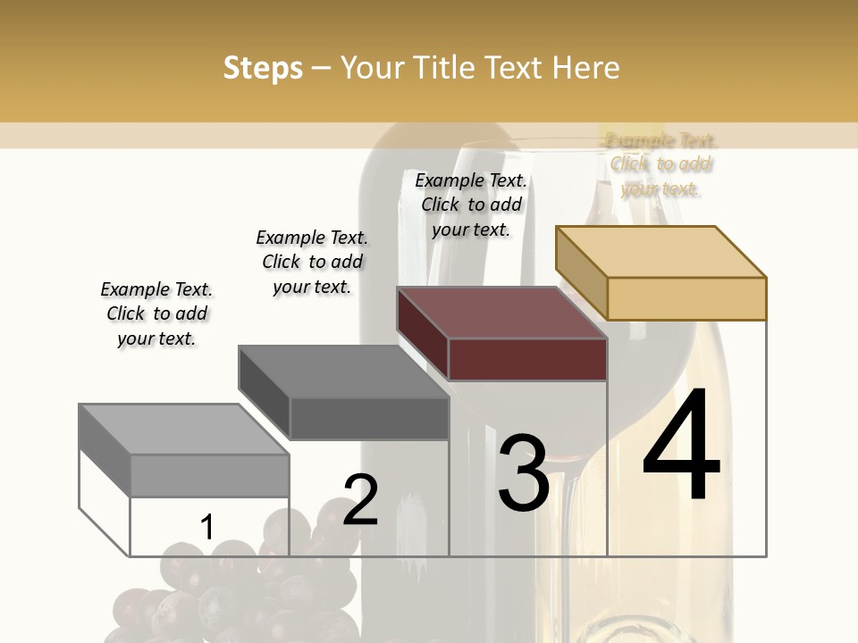 Glass Taste Wineglass PowerPoint Template