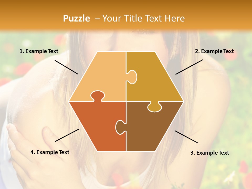 Beauty Summer Female PowerPoint Template