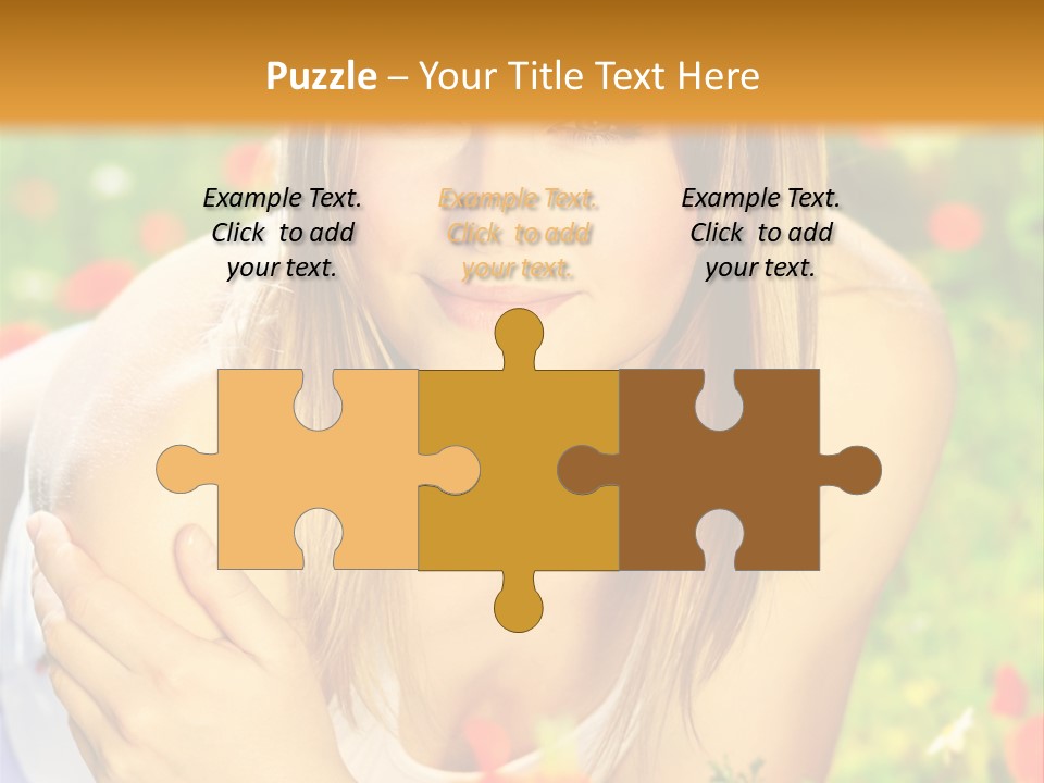 Beauty Summer Female PowerPoint Template