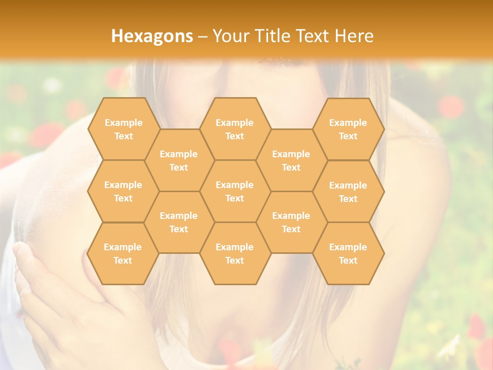 Beauty Summer Female PowerPoint Template