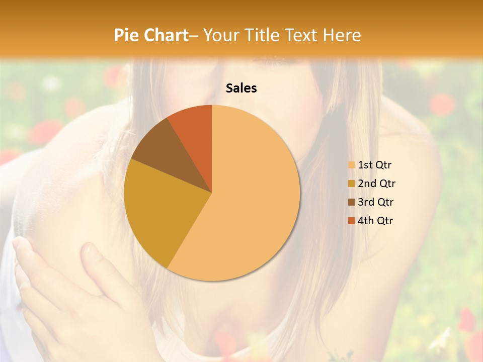 Beauty Summer Female PowerPoint Template