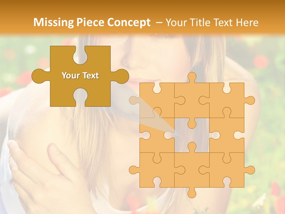 Beauty Summer Female PowerPoint Template