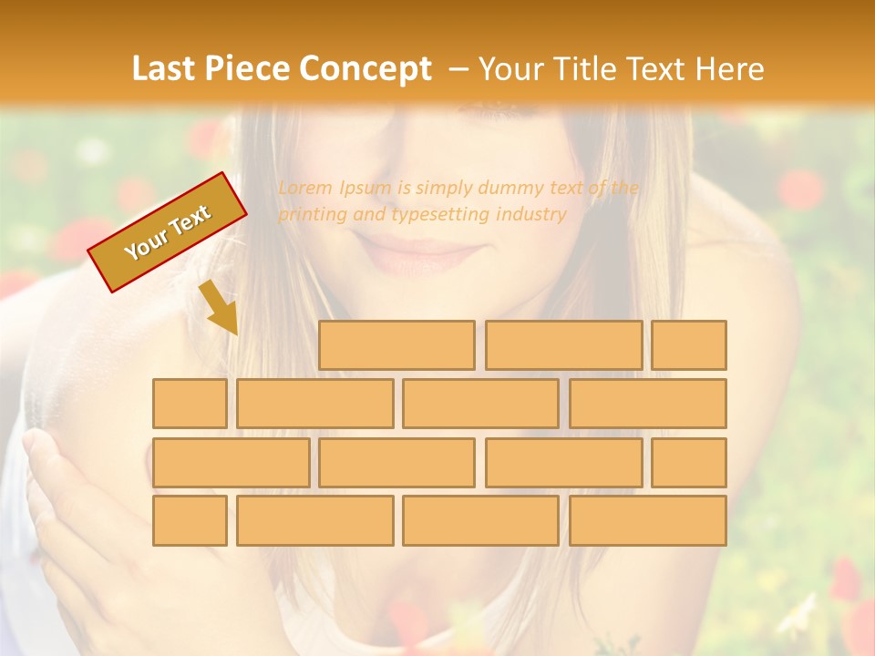 Beauty Summer Female PowerPoint Template