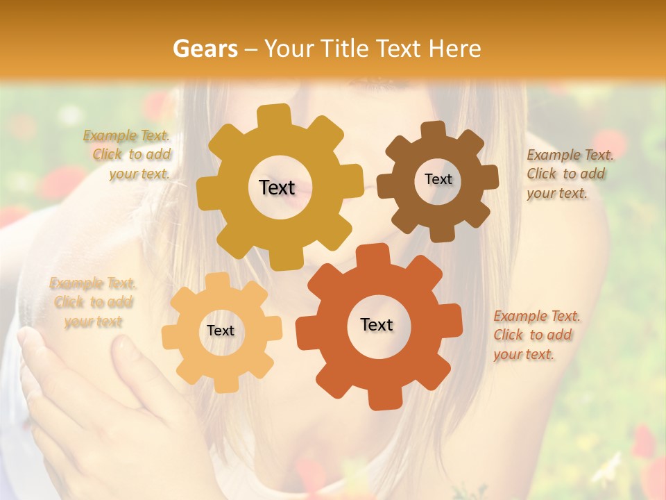 Beauty Summer Female PowerPoint Template