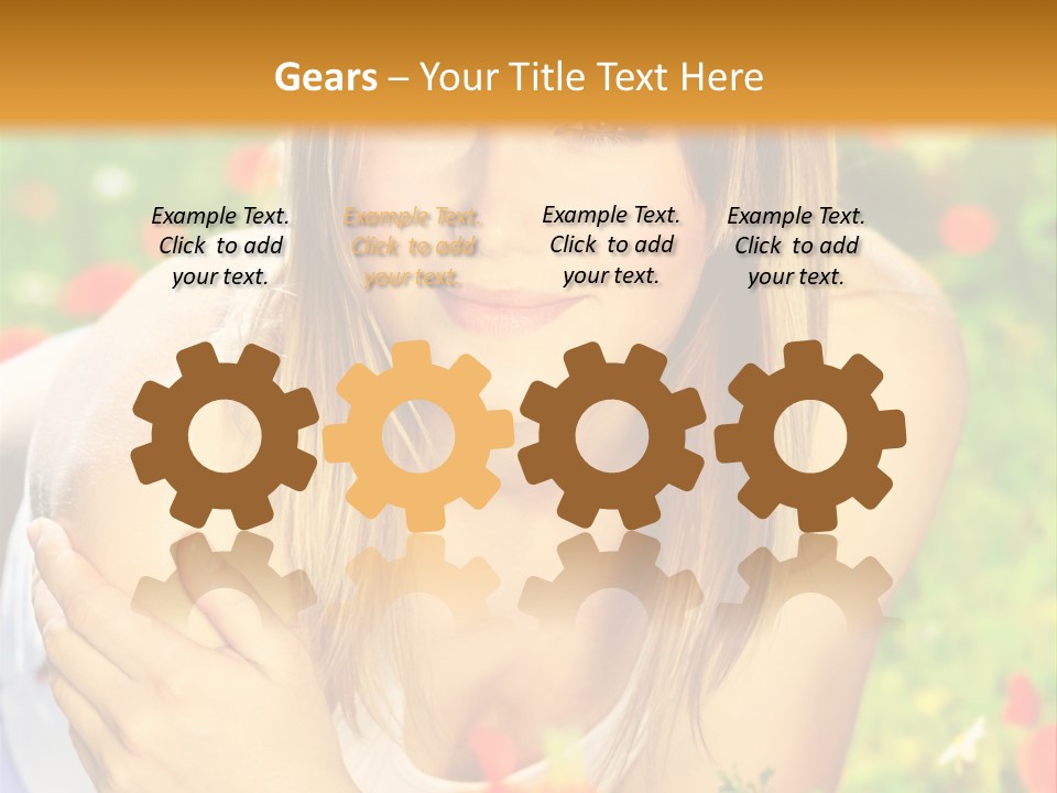 Beauty Summer Female PowerPoint Template