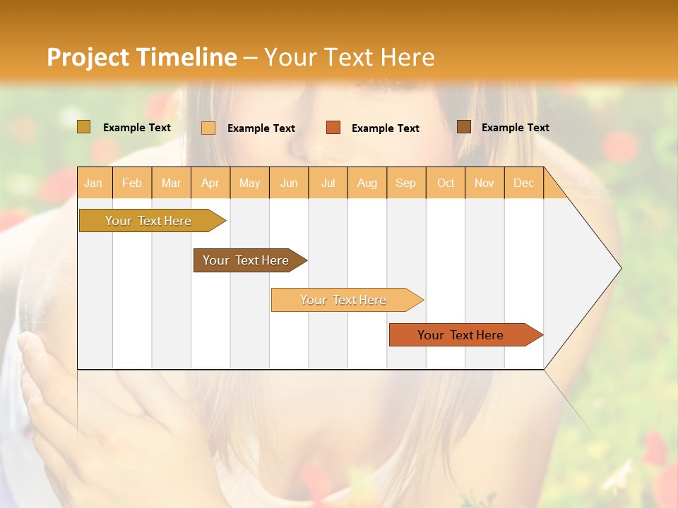 Beauty Summer Female PowerPoint Template