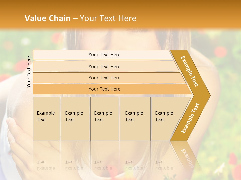 Beauty Summer Female PowerPoint Template