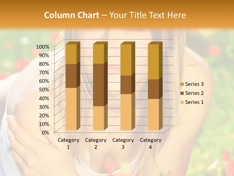 Beauty Summer Female PowerPoint Template