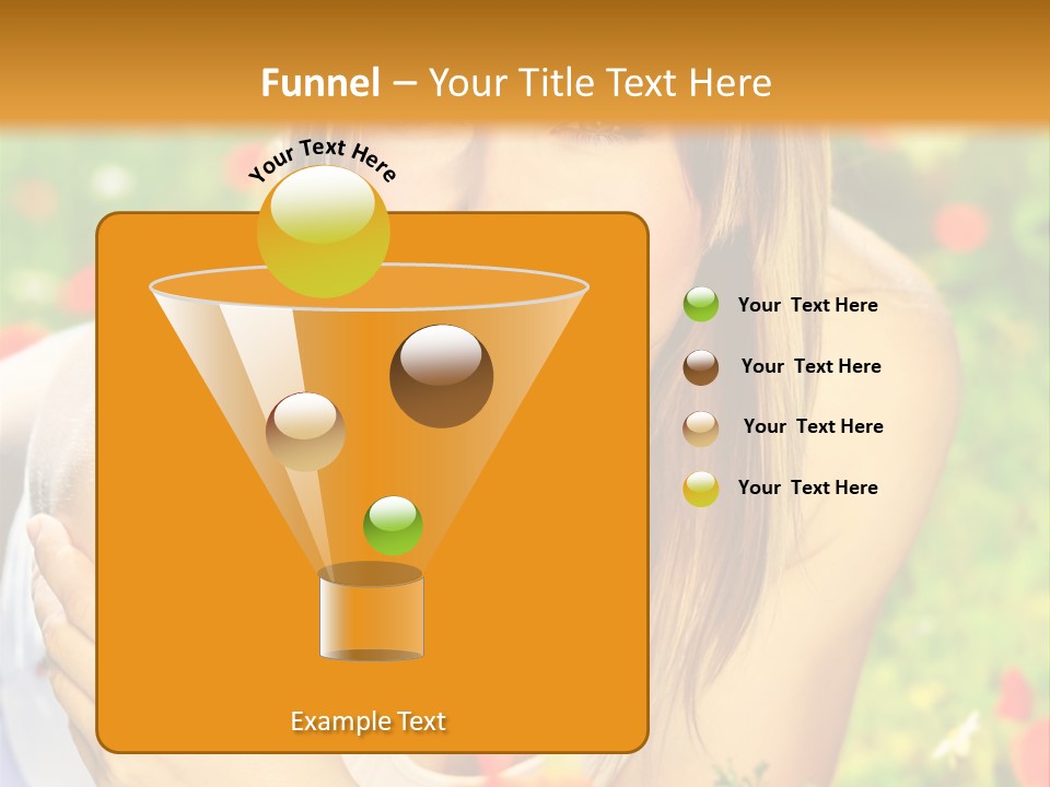 Beauty Summer Female PowerPoint Template