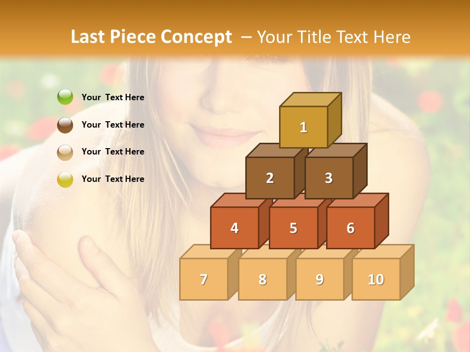 Beauty Summer Female PowerPoint Template