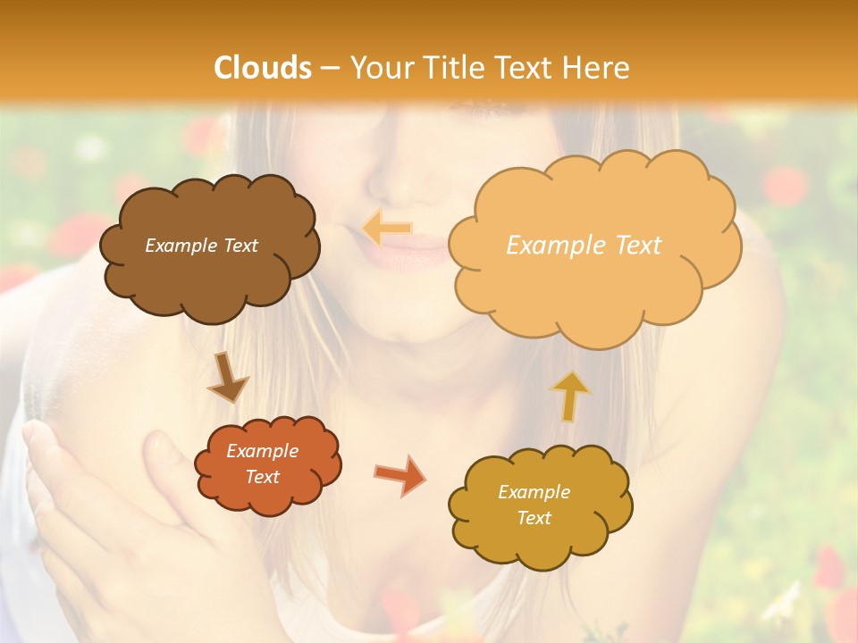 Beauty Summer Female PowerPoint Template