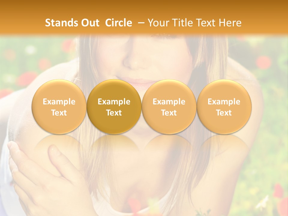 Beauty Summer Female PowerPoint Template