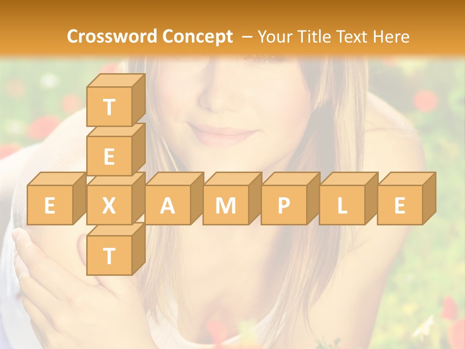 Beauty Summer Female PowerPoint Template