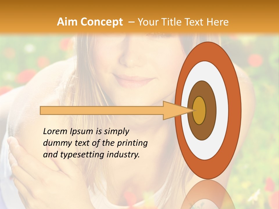 Beauty Summer Female PowerPoint Template