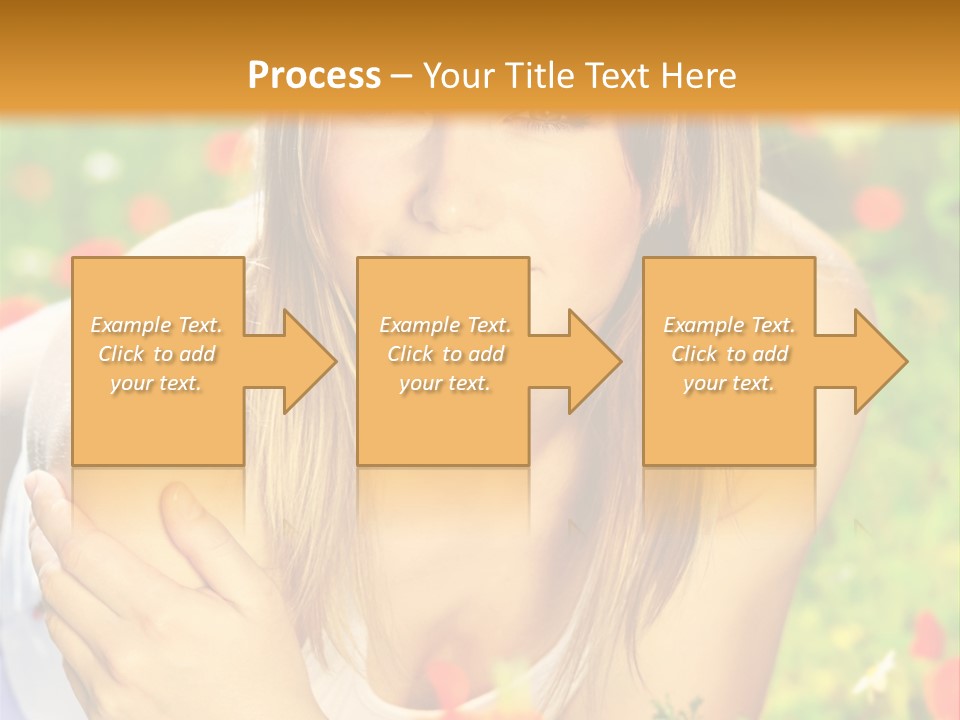 Beauty Summer Female PowerPoint Template
