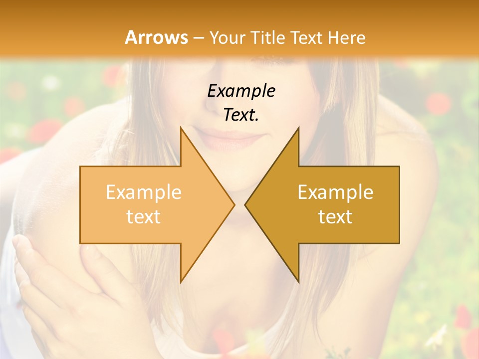 Beauty Summer Female PowerPoint Template