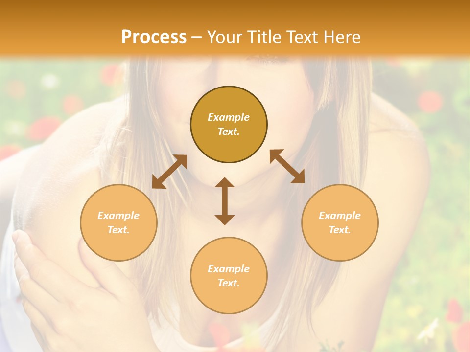 Beauty Summer Female PowerPoint Template