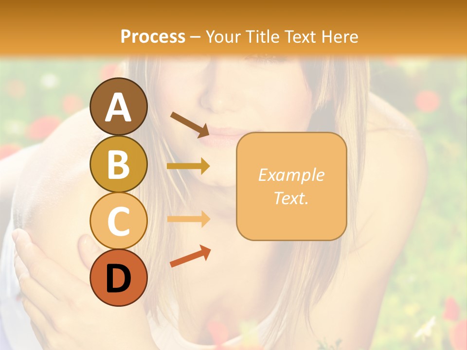 Beauty Summer Female PowerPoint Template