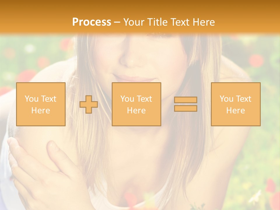 Beauty Summer Female PowerPoint Template