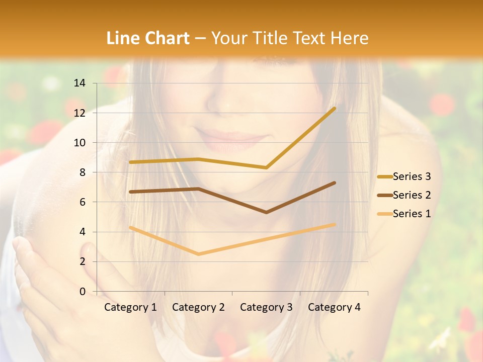 Beauty Summer Female PowerPoint Template