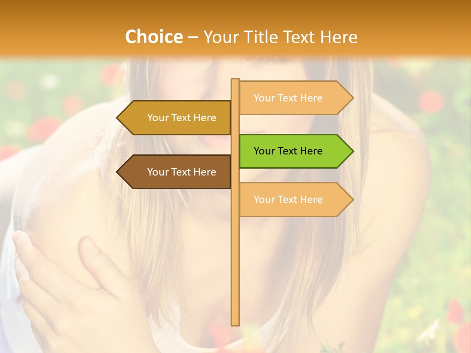 Beauty Summer Female PowerPoint Template