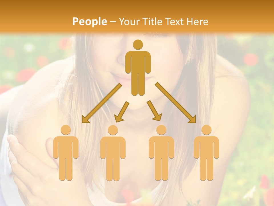 Beauty Summer Female PowerPoint Template