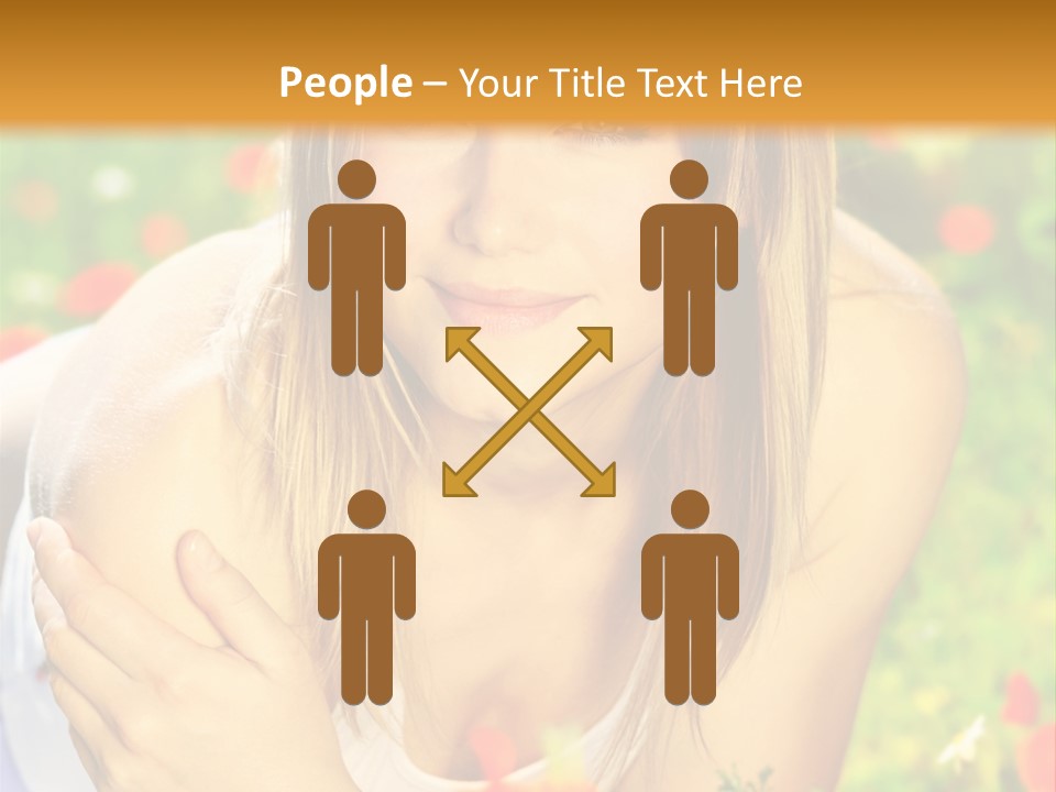 Beauty Summer Female PowerPoint Template