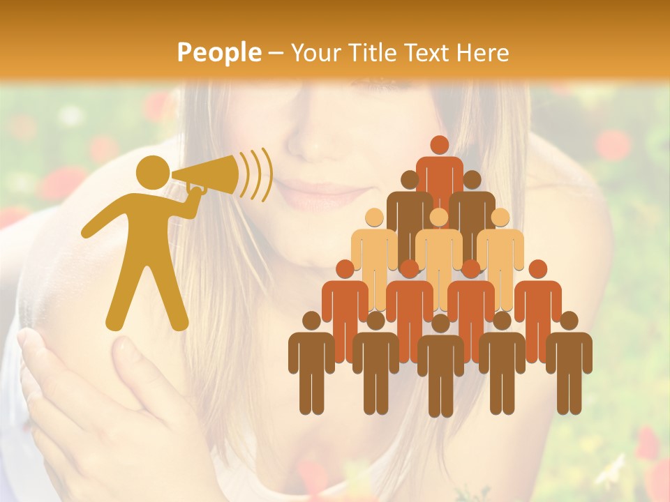 Beauty Summer Female PowerPoint Template