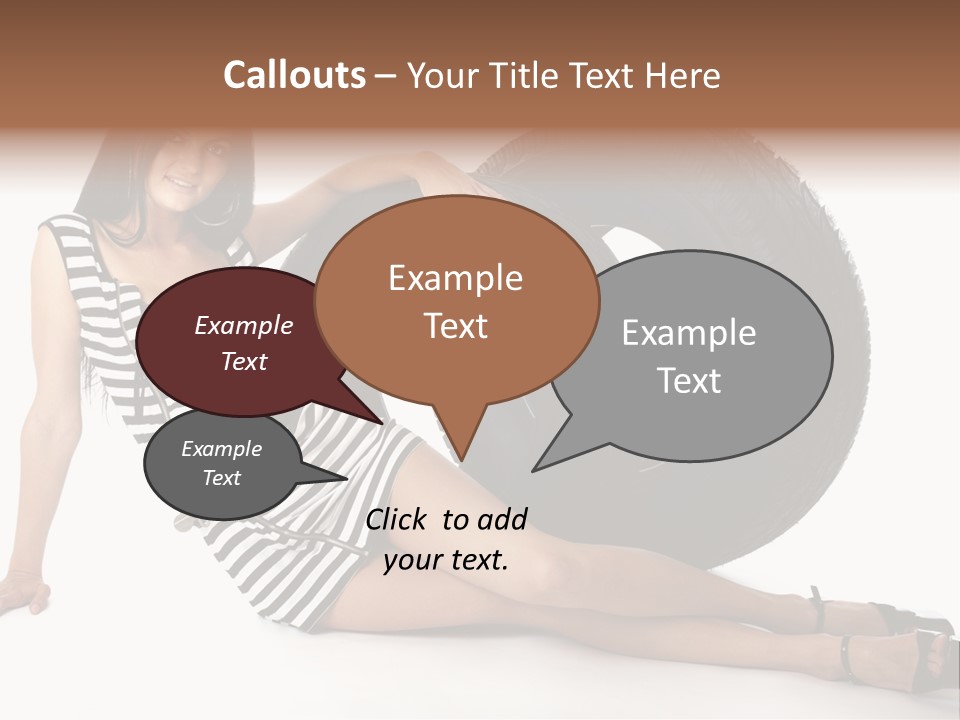 Humorou Communication Writing PowerPoint Template