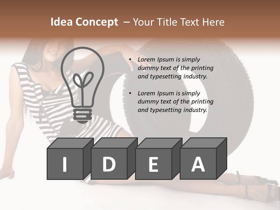 Humorou Communication Writing PowerPoint Template