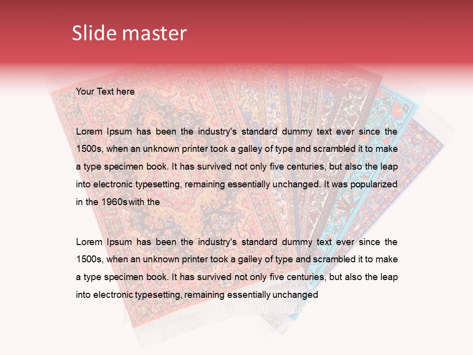 Soft Six Varicoloured PowerPoint Template