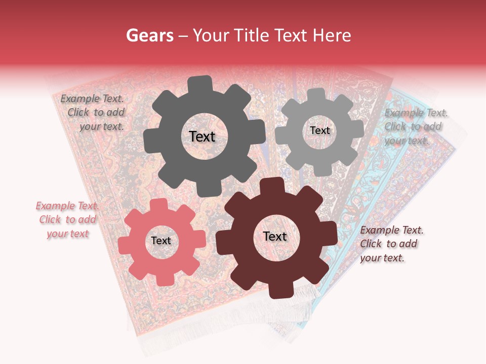 Soft Six Varicoloured PowerPoint Template