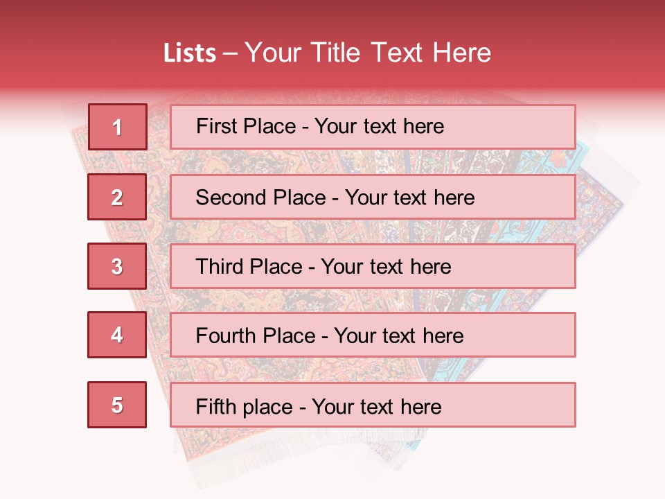 Soft Six Varicoloured PowerPoint Template