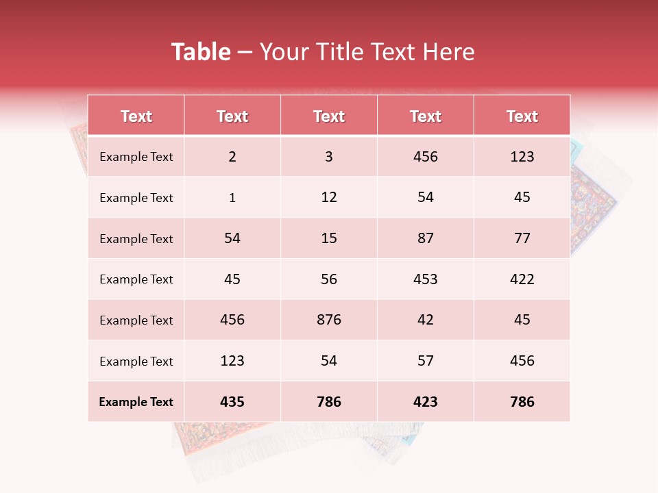 Soft Six Varicoloured PowerPoint Template
