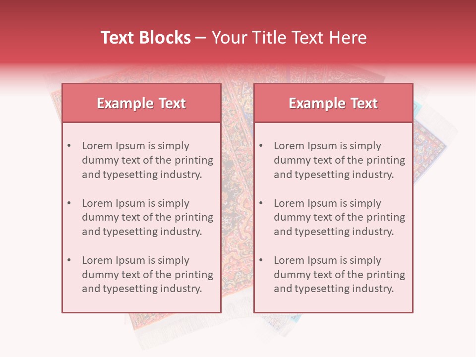 Soft Six Varicoloured PowerPoint Template