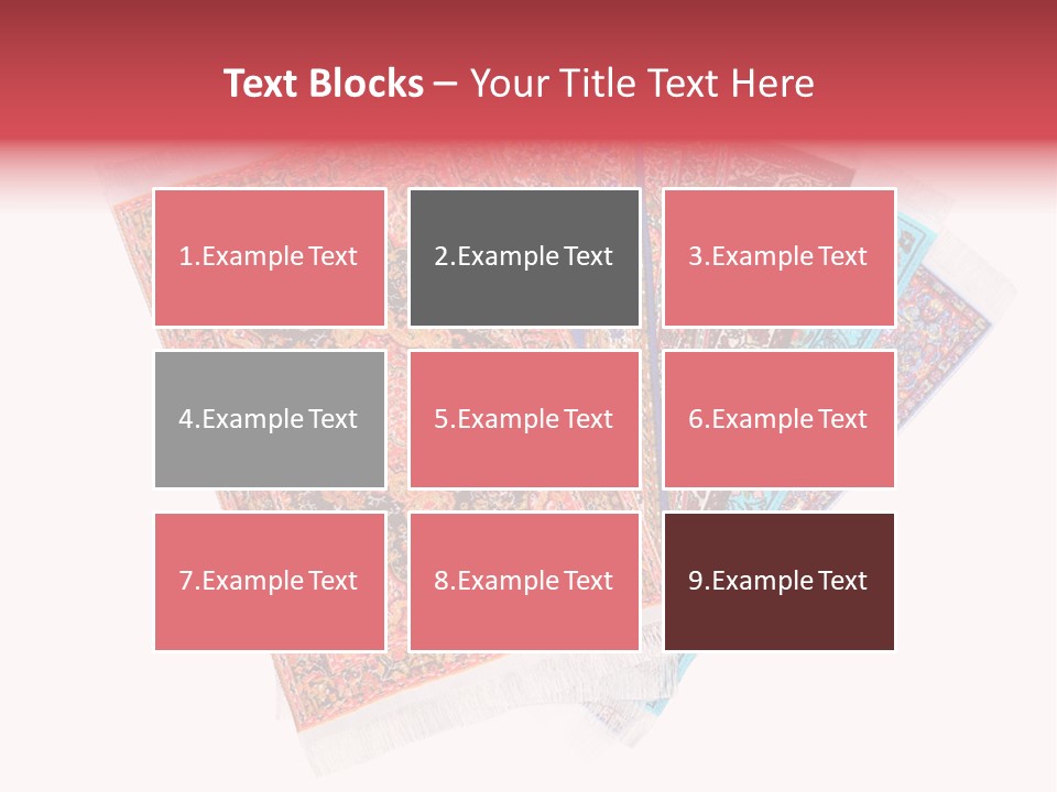 Soft Six Varicoloured PowerPoint Template