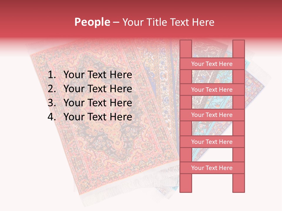 Soft Six Varicoloured PowerPoint Template