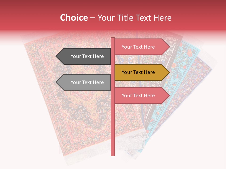 Soft Six Varicoloured PowerPoint Template