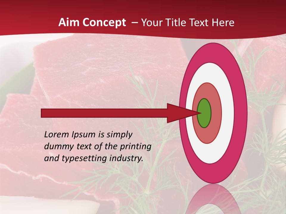 Preparation Pieces Board PowerPoint Template