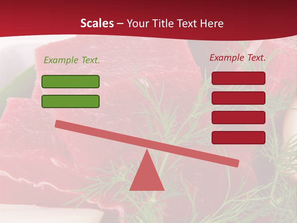 Preparation Pieces Board PowerPoint Template