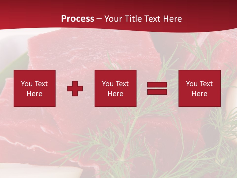 Preparation Pieces Board PowerPoint Template