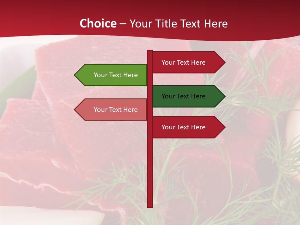 Preparation Pieces Board PowerPoint Template