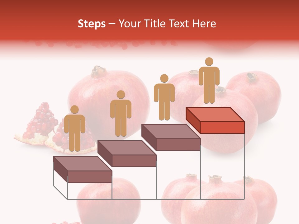 Red Vegetarian Tropical PowerPoint Template
