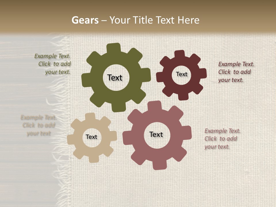 Beige Dirty Western PowerPoint Template