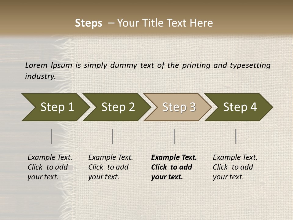 Beige Dirty Western PowerPoint Template