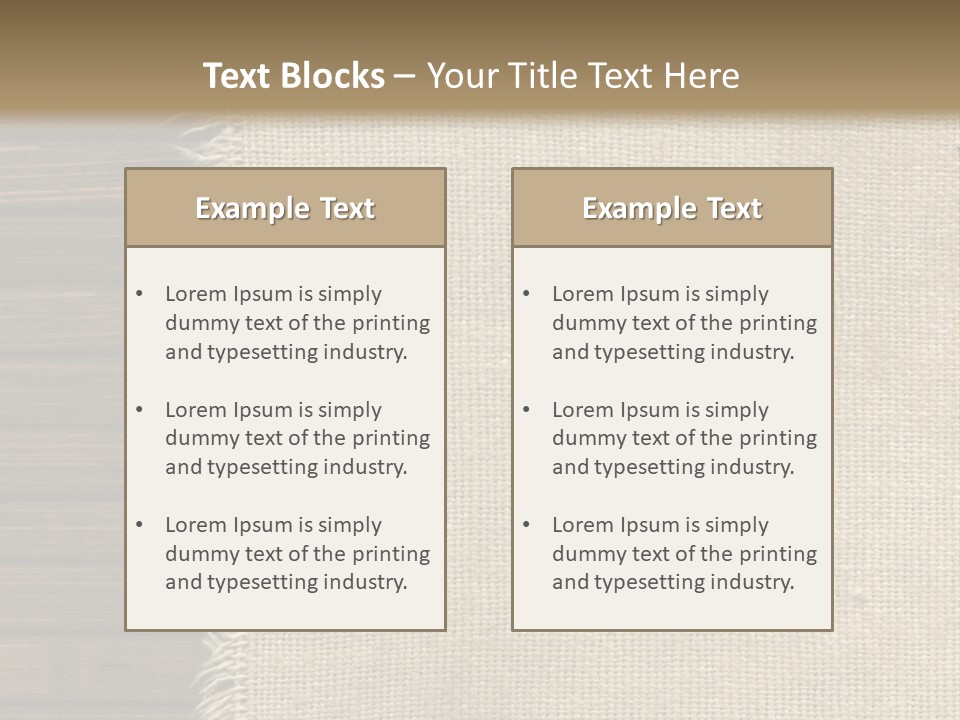 Beige Dirty Western PowerPoint Template