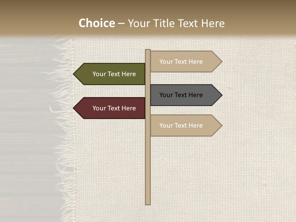 Beige Dirty Western PowerPoint Template