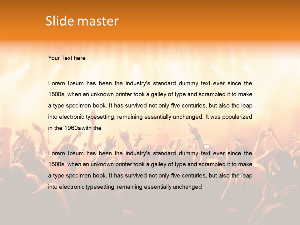 Act Fun Discotheque PowerPoint Template