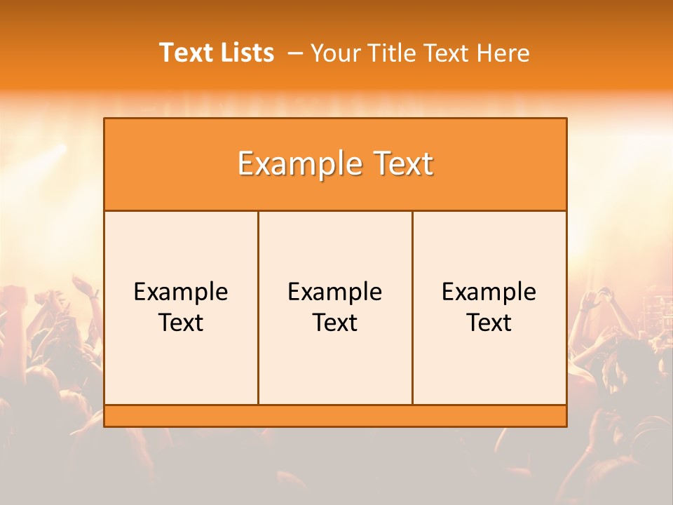 Act Fun Discotheque PowerPoint Template
