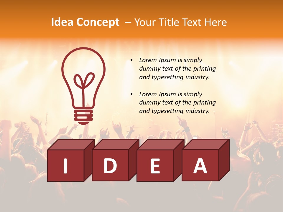 Act Fun Discotheque PowerPoint Template